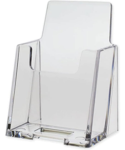 Transparent Vertical Business Card Holder